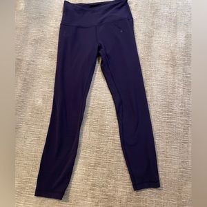 Align leggings, navy purple, size 6
